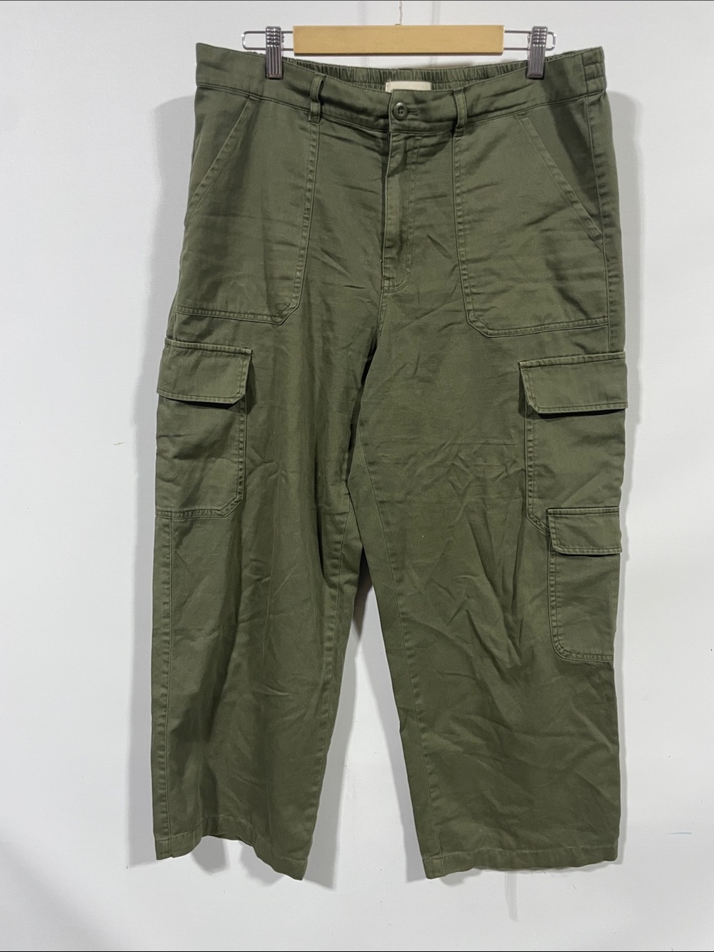 Lucky Brand Olive Green Women's Cargo Pants - Picture 1 of 3